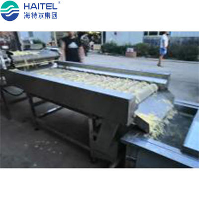 patatas fritas congeladas industriales 500kg/H que hacen la máquina para la fábrica 380v