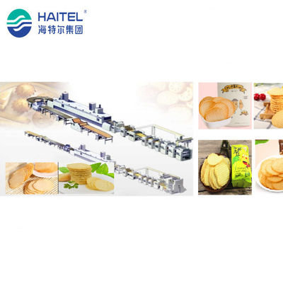 acero inoxidable cocido automático de Chips Making Machine 304 de la patata 380v