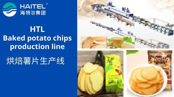 Panadería automática de acero inoxidable que hace máquina para las patatas fritas 400 Kg/Hour