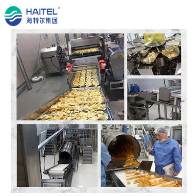 Panadería automática que hace la patata Chips Production Line 200kg/H del compuesto de la máquina