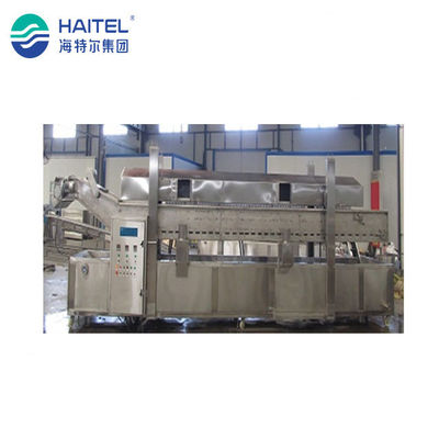 Cadena de producción congelada industrial automática de las patatas fritas 50kg/H 100kg/H 500kg/H